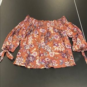 Off the shoulder top